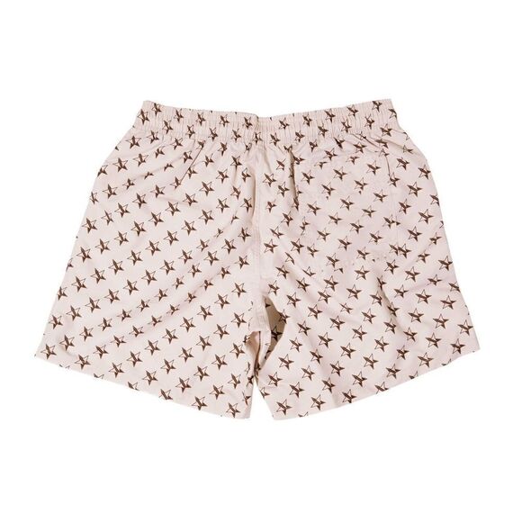 New Jeffree Star Cosmetics Swim Shorts Tan JSC Logo Unisex - Picture 1 of 5